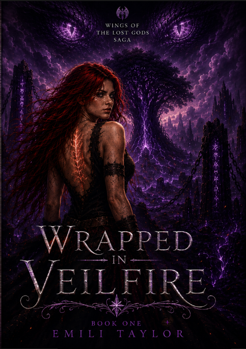 Cover of Wrapped in Veilfire by Emili Taylor
